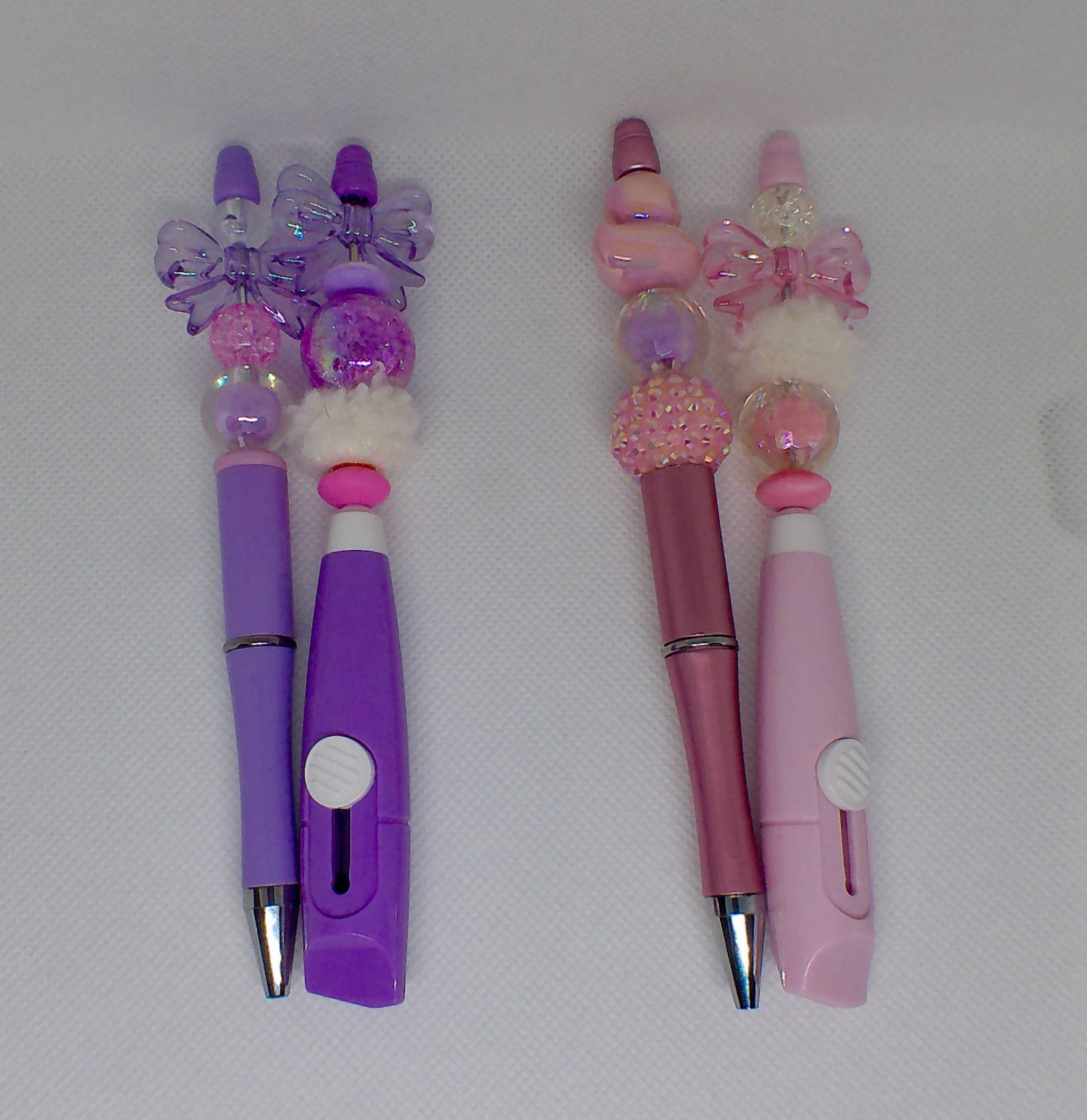 Unique Beaded Pen meets matching Box Cutter